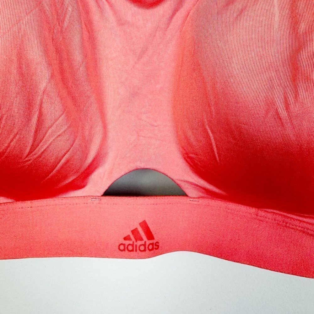 ADIDAS | Coral Orange Adjustable Formed Sports Bra Women’s Size X-Large - Picture 3 of 8
